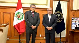 El jefe de la OCMA, Ulises A. Yaya Zumaeta sostuvo reunión con miembro del Ministerio Público