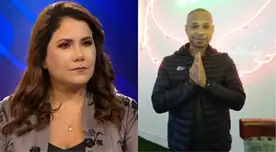 Andrea Llosa arremete contra vocalista de N'Samble: "Este tipo es un cobarde"