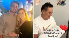 Jorge Cuba posa feliz con su nieta, fruto de la relación entre Rodrigo Cuba y Ale Venturo. Jorge Cuba posa feliz con su nieta, fruto de la relación entre Rodrigo Cuba y Ale Venturo.