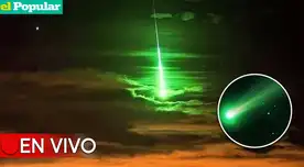 El 'cometa verde' se acercó a la Tierra después de 50.000 años. El 'cometa verde' se acercó a la Tierra después de 50.000 años.