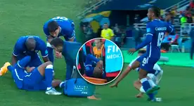 André Carrillo se retira del Mundial de Clubes llorando tras fuerte lesión al doblarse el tobillo izquierdo André Carrillo se retira del Mundial de Clubes llorando tras fuerte lesión al doblarse el tobillo izquierdo