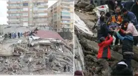Miles de muertos y heridos dejaron los terremotos en Turquía y Siria.