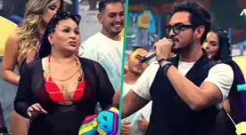 Paloma de la Guaracha coquetea con imitador de Ricardo Arjona en pleno programa de JB