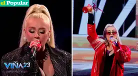 Christina Aguilera se lució en Viña del Mar 2023.