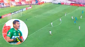 Banana Ruíz y su tremenda atajada para impedir el 1-0 del Deportivo Garcilaso ante Atlético Grau