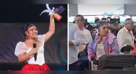 Milena Warthon retorna a Perú tras Viña del Mar.