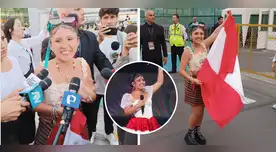 Milena Warthon ya está en Perú.