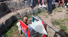 Momia fue encontrada dentro de una mochila de delivery de la empresa 'Pedidos Ya'