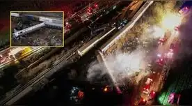 El choque de un tren de pasajeros y otro de mercancías va dejando más de 30 muertos en Grecia.