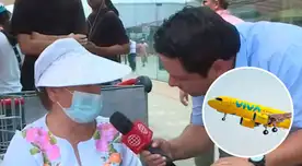 La paralización de Viva Air trae consecuencias. La adulta mayor asegura que debe ser operada de emergencia en México. La paralización de Viva Air trae consecuencias. La adulta mayor asegura que debe ser operada de emergencia en México.