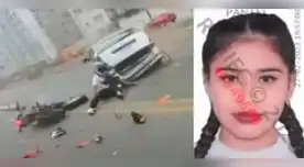 La joven, Brigitte Paisig, recuerda todo el momento del accidente. La joven, Brigitte Paisig, recuerda todo el momento del accidente.