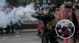 Varias personas del interior del país llegaron a Plaza San Martín para protestas pacíficamente.
