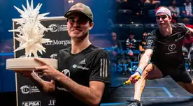 Diego Elías debuta este sábado en el torneo que se desarrolla en Egipto.