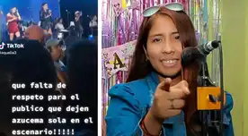 Azucena Calvay rompe su silencio tras arrebato de "Los rebeldes de la cumbia". Azucena Calvay rompe su silencio tras arrebato de "Los rebeldes de la cumbia".