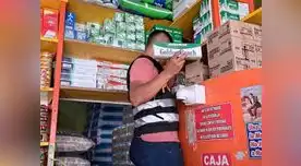 Policía intervino varias tiendas comerciales