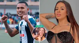 Angye Zapata fue a ver al Alianza Lima de Bryan Reyna.