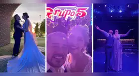 Alexander Blas tiró la casa por la ventana en su boda.