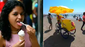 Peruanos aman comer helados en los meses de verano.