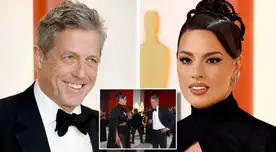 Oscar 2023: ¿Hugh Grant hizo desplante a Ashley Graham en la alfombra roja?