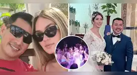 ¿Renzo Costa se casará pronto? Esposa de Alexander Blas le dio su ramo a Thalía Alva