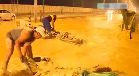 Un nuevo huaico afectó a los vecinos de Punta Negra. Un nuevo huaico afectó a los vecinos de Punta Negra.