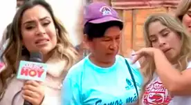 Ethel Pozo llora por señito que perdió su casa tras huaico del río Chillón Ethel Pozo llora por señito que perdió su casa tras huaico del río Chillón