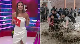 Valeria Piazza echa flores a quienes apoyan a damnificados tras huaicos: "Me da mucha emoción"