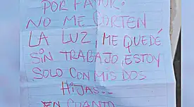 El mensaje del padre se viralizó en las redes sociales.