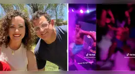 Connie Chaparro habla de la caída de Sergio Galliani.