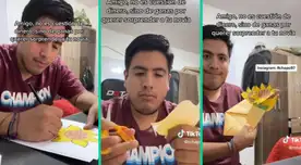 Joven mostró una opción para regalar flores amarillas y es viral en TikTok.