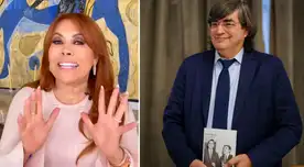 Jaime Bayly le envió a Magaly Medina su nuevo libro 'Los Genios' con especial dedicatoria: "Todo mi cariño" Jaime Bayly le envió a Magaly Medina su nuevo libro 'Los Genios' con especial dedicatoria: "Todo mi cariño"