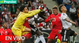 Perú vs. Alemania se verán las caras este sábado 25 en el estadio MEWA Arena.
