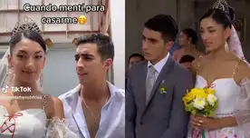 Jimmy y Kimberly se casaron, luego de que la hija de Dalila inventara un embarazo.