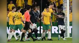 El encuentro se tornó por momentos muy tenso y en donde los australinos sacaron ventaja.