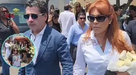 Magaly Medina y Alfredo Zambrano van a darle el último adiós a Luis Medina. Magaly Medina y Alfredo Zambrano van a darle el último adiós a Luis Medina.