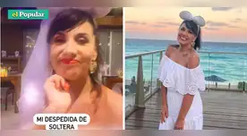 Patricia Portocarrero tiene su despedida de soltera en Cancún.
