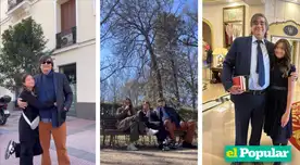 Jaime Bayly se muestra encantado con su familia durante viaje a Madrid para la presentación de su libro "Los genios" Jaime Bayly se muestra encantado con su familia durante viaje a Madrid para la presentación de su libro "Los genios"