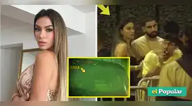 Jamila Dahabreh habría sido captada con galán.