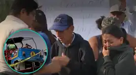 Padres de menor que falleció en accidente Lima - Canta, piden ayuda para velarlo y enterrarlo.