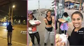 Una muchacha peruana sale todos los días a vender desayuno para salir adelante y es viral en TikTok.