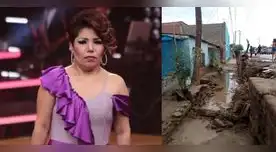 Susan Ochoa preocupada porque su distrito es uno de los más afectados.