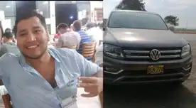 Joven desaparecido y vehículo que conducía en carretera de Jaén a Tarapoto. Joven desaparecido y vehículo que conducía en carretera de Jaén a Tarapoto.