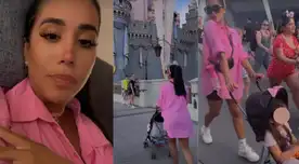 Melissa Paredes explica por qué traslada a su hija en coche durante su viaje a Disney