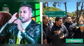 Agrupación 'Zona Libre' está varada en la carretera. Agrupación 'Zona Libre' está varada en la carretera.