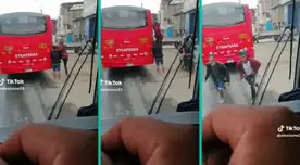 Delincuentes son captados haciendo peculiar táctica para robar celulares: “No hay que confiarse”