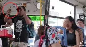 Los pasajero se quedaron sorprendidos con lo que vendía.