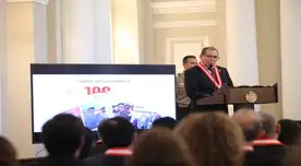 Presidente del Poder Judicial Javier Arévalo en sus cien días de gestión