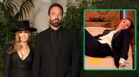 Ben Affleck confiesa su amor por Jennifer López y conductora se derrite de tanto romanticismo.