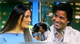 Magaly Solier y la vez que le lanzó piropo a Chayanne.