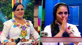 Dina Páucar no puede con la emoción y llora al anunciar su retiro de la música.
